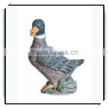 China competitive price grey duck gift animal caving