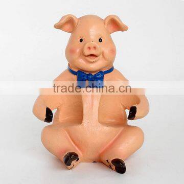 Bar Hotel Table Decor Resin Peppa Pig Sculpture photo-2