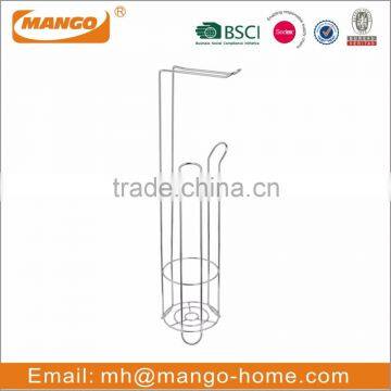 Chrome Plating Metal Wire Wall Mounted Bathroom Shelf photo-3