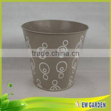 Newgarden Colorful Waterproof Metal Planter / Iron Flower Pot Stand photo-4