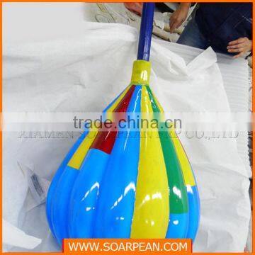 Creative standing fiberglass balloon for store window displays