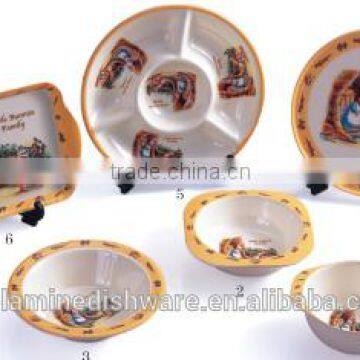 Melamine Dinner Set Melamine Bowl & Plate For Children