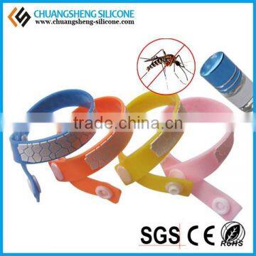 Silicone Rubber Mosquito Repellent Bracelet With Low Price From Professional Factory photo-3