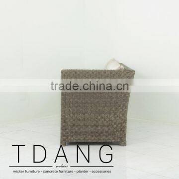 Salinas Wicker Right Hand Sofa 3 Seats - Weather Resistant Outdoor Wicker Love Seat photo-4