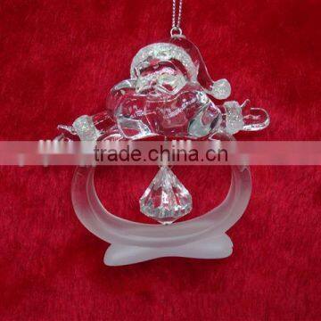 Santa Snwoman With Bells Acrylic Bulk Wholesale Napkin Ring for Sale photo-4