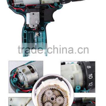 Two-speed 12V Lithium Electric Screwdriver Rechargeable Hand Drill Cordless Screwdriver photo-3