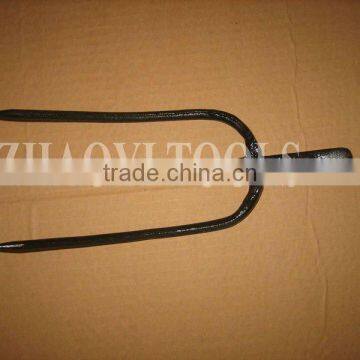 10011431 3tines small forging garden steel digging fork