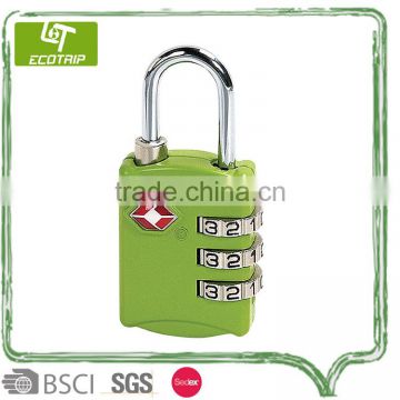 New Product Colorful 3-Dial combination TSA Lock