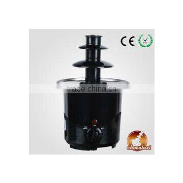 CHOCOLAZI ANT-8020 ALL Model CE&RoHS Auger 3 Tiers party home plastic mini chocolate fountain