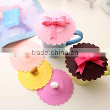 Silicone Anti-dust Suction Seal Lid Cap Coffee Mug Leak Proof Cover photo-2