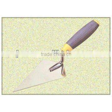 stainless steel bricklaying trowel with TPR handle