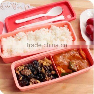 Lunch Box & Chopsticks MADE IN CHINA Bento Lunchbox Plastic,CUSTOM plastic lunch box,hot new product for 2015