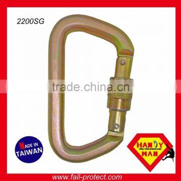 Galvanized Steel Captive Pin Type D ANSI 50kN Carabiner photo-5