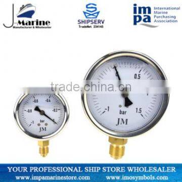Stainless Steel Bottom Connection Oil Pressure Gauge photo-2