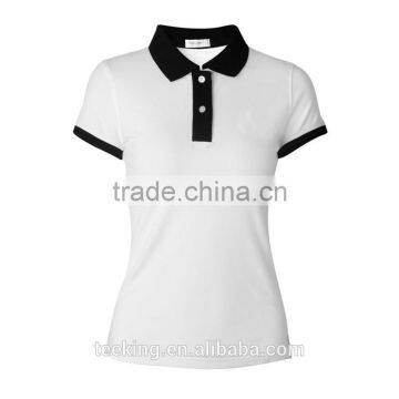 Hot slim fit ladies polo shirts short sleeve women polo shirts