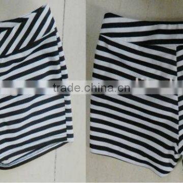 Latest design for black with white stripe pants