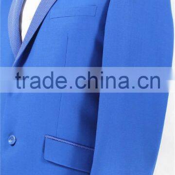 2015 New Tuxedo Slim Fit Suit for Man-fine Silk&polyester Kint Fabric for Collar photo-2