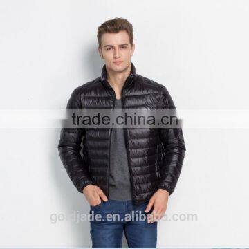 Men Winter Ultra Light Thin Down Feather Jacket