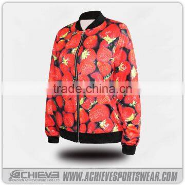 Custom sublimation men women american baseball jackets