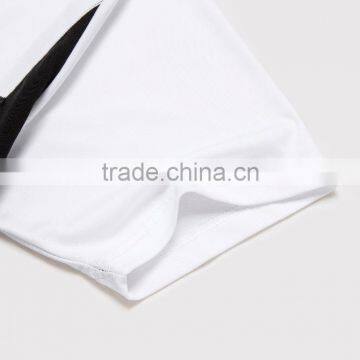 2016 Simple O-neck 100%polyester Men's Short Sleeve t Shirt photo-3