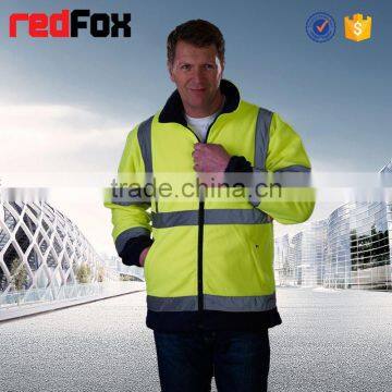 refelctive men bike softshell jacket with protectors