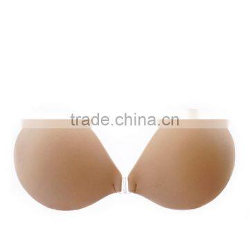 Hot Selling Flesh Color Silicone Sexy Bra for Women photo-2