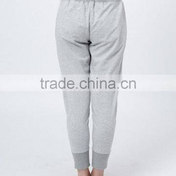 Hot Sale Custom Lightweight Lady Grey Plain Cargo Joggers photo-3