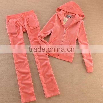 Factory Production Zipper Velvet Fleece Designs Cheaper Customs Wholesale Velvet Hoodies KM0673 photo-3