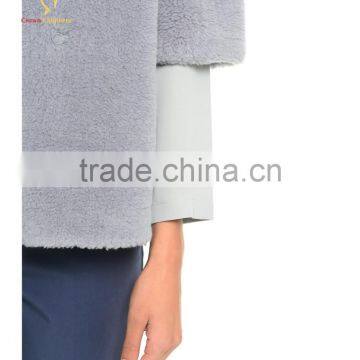 2016 New Fashion Cashmere Womens Coats Luxury Coat photo-4