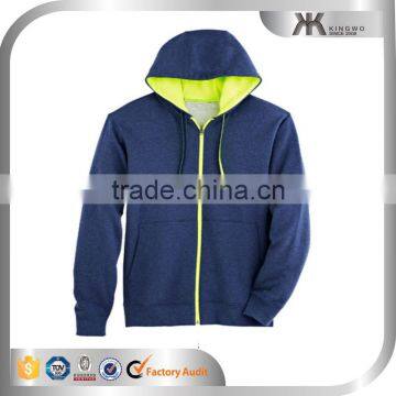 Dongguan Professional Factory Made Sports Hoodie Full-zip Mens Hoodies photo-3