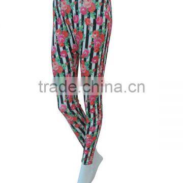 Flower Printing Leggings Seamless Women Underwear Ladies Seamless Legging photo-2