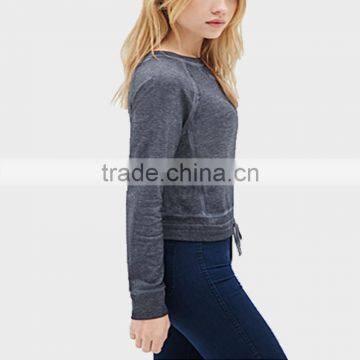 2015 Ladies New Sweater With Tie photo-2