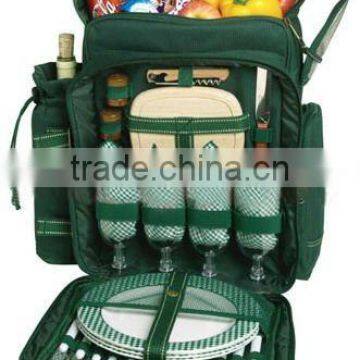 Four Person camping Kids Picnic Backpack