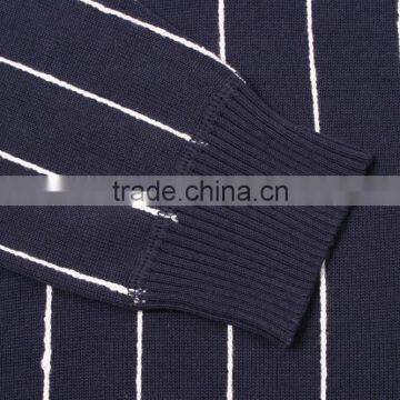 Hot Winter Men's Vertical Stripe Sweater photo-3