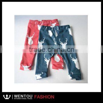 New Arrival Soft Deer Cotton Baby Pants