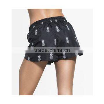 Hot Sale New-Coming Jogging Print Dry Fit Breathable Womens Short Shorts photo-3