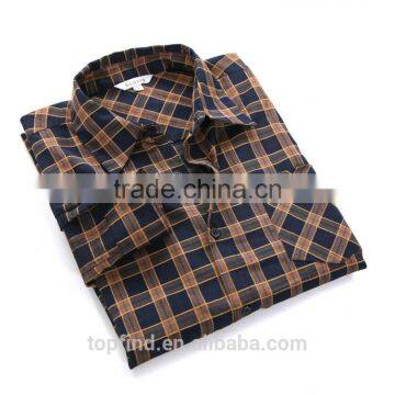 Western Winter Warm Men Plaid Shirt for Cheap Price Customsing photo-2