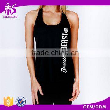 2016 Guangzhou Shandao OEM Cheapest Price Summer100% Cotton Printed Low Cut Custom Wrestling Singlet