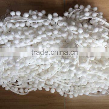 Strong Ball Lace Trimming Cheap Trimming Pom Ball Trimming photo-5