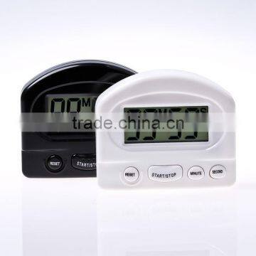 LED Digital Kitchen Countdown With Stand White Kitchen Timer Practical Cooking Timer Alarm Clock