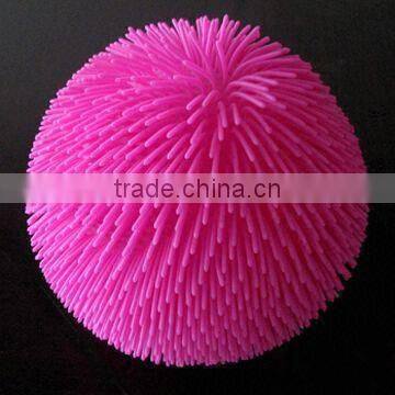 Hot sell pupper pink big solid koosh ball