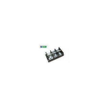 600V 500A High Current Terminal Block With 60.00mm Pitch , Right Angle Wire Inlet