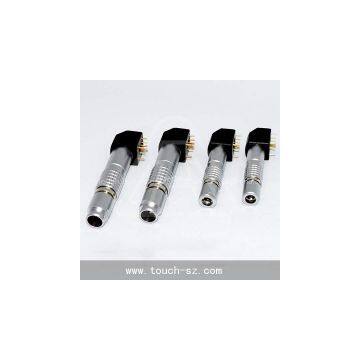 Supply TOUCH connectors B series(waterproof),matching with LEMO/Odu/Ficsher connectors perfectly,one of the leading connector manufactures in China