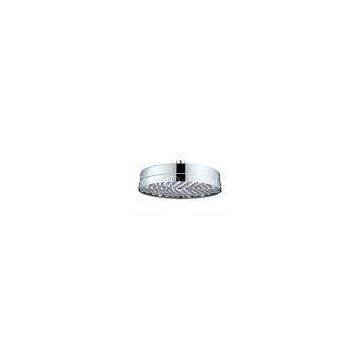 Round Overhead Rain Shower Head / Brass Chrome 1/2' Female Shower Head