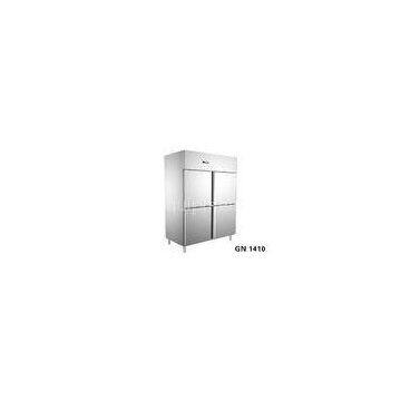 Luxurious Stainless Steel Upright Freezer For Hotel Singel -Temperature GN1410BT/D