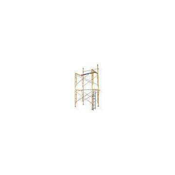 Cold Galvanized H frame scaffolding system , Q235 Steel Scaffolding with SGS