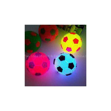 2015 New Elastic Luminous Football, Flash Voice Massage Ball, Toy Football,Welcome To Sample Custom