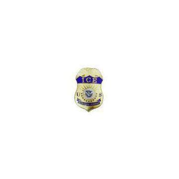 Personalised Police metal pin badge for Police and army apparel accessories