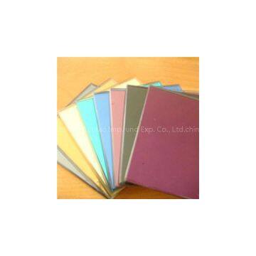 Colored Float Glass Pieces Grey