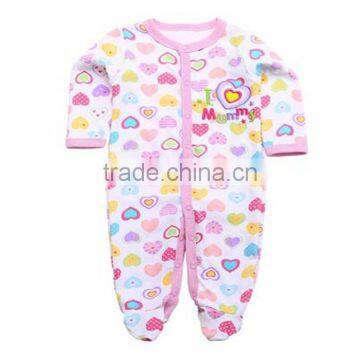 2016 Fashion Rompers 100% Cotton Long Sleeve Newborn Baby Clothes photo-3